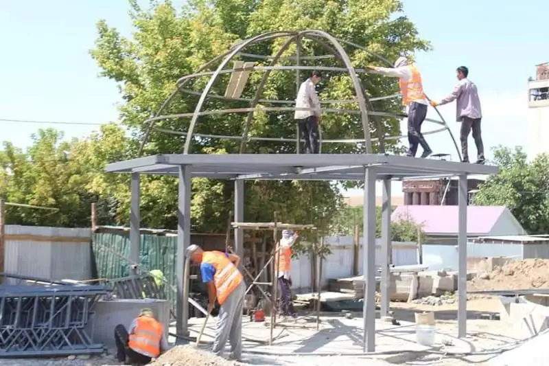 Tólebı aýdanynda Abaı alleıasy salynyp jatyr
