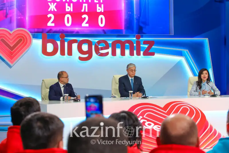 Ózgelerdiń múlkin tonaǵandar eshqashan halqymyzdyń patrıoty bola almaıdy - Toqaev