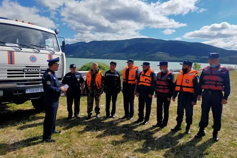 Бурабайдағы Кіші Шабақты көлінде мобильді құтқару бекеті ашылды