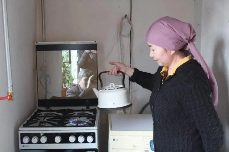 Túrkistan oblysynyń Tólebı aýdanynda 9 eldi mekenge gaz berildi