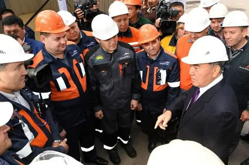 Temirtaý metallýrgteriniń atynan Álibek Alpysbaev Elbasyna saýlyq tiledi