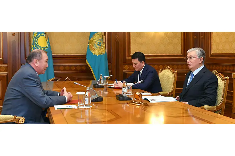 Мемлекет басшысы Ұлттық кеңес мүшесі Марат Башимовті қабылдады