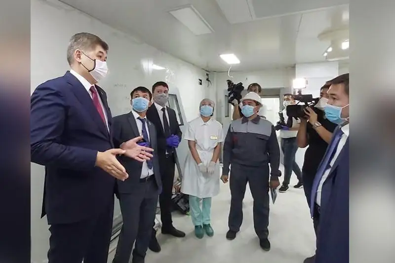 Eljan Birtanov Shymkenttegi perzenthananyń jumysymen tanysty