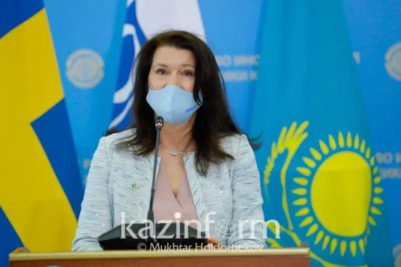 Ann Lınde: Qazaqstanda qaýipsizdikpen baılanysty jumysty jalǵastyrýǵa nıettimiz