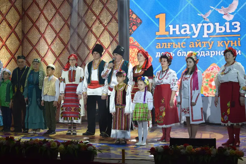Aqtóbede etnos ókilderi qazaq halqyna alǵys aıtty