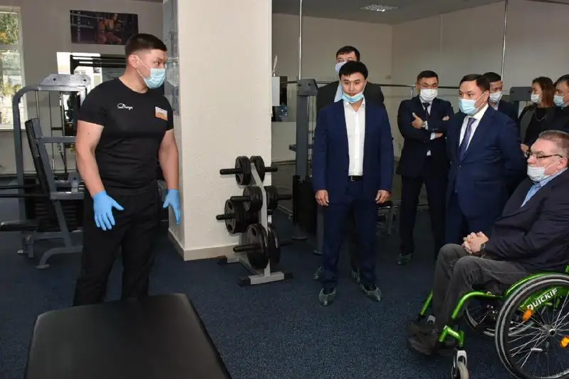 Көкшетауда мүмкіндігі шектеулі жандарға арналған спорт кешені ашылды