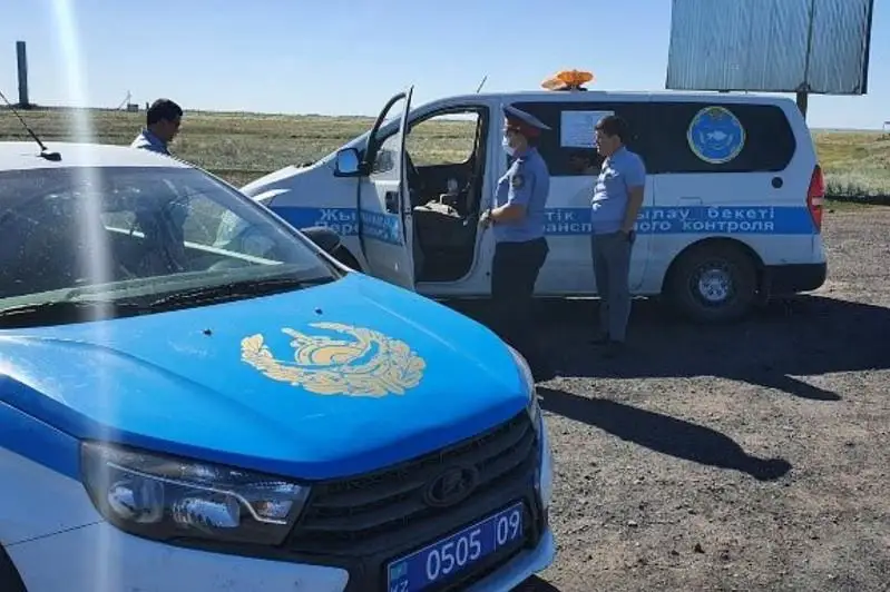 Qaraǵandy oblysynda shamadan tys júk tıegen júrgizýshilerge 6 mln teńge aıyppul salyndy