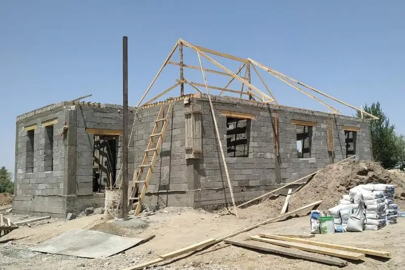 Maqtaaraldaǵy sý basqan Órgebas aýylynda alǵashqy 66 úıdiń irgetasy qalandy