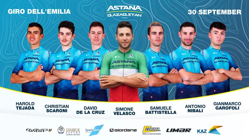 Astana Qazaqstan Team to compete in Giro dell’Emilia 2023