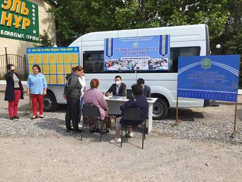 Saıram aýdanynda 7 myńnan astam turǵyn «Eńbek» memlekettik baǵdarlamasy aıasynda jumyspen qamtylmaq