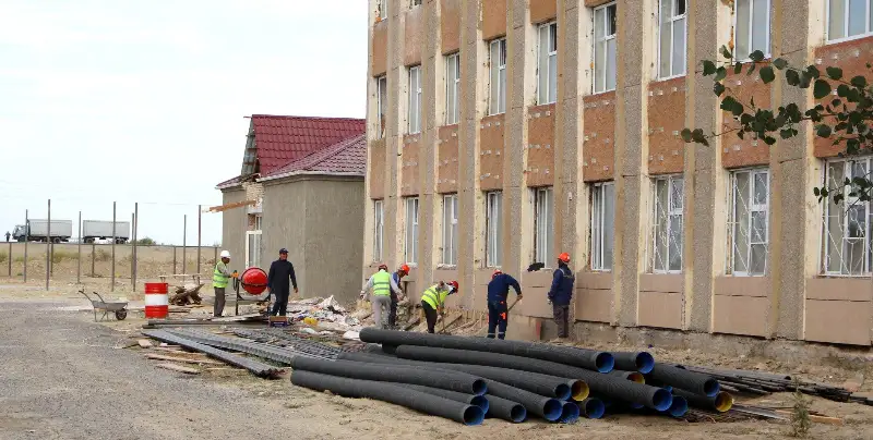 Qyzylorda qalasyna qarasty aýyldarda áleýmettik máseleler sheshildi