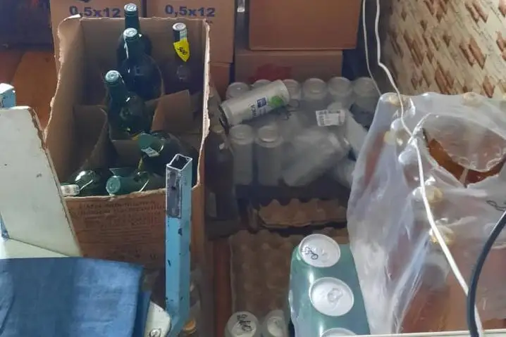 SQO-da zańsyz aınalymnan 500 lıtrge jýyq alkogol alyndy