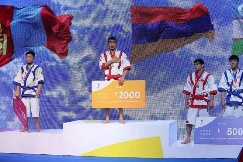 5 золотых медалей завоевали борцы Казахстана на чемпионате мира по Qazaq Kuresi