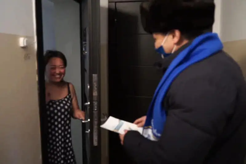 В СКО стартовала акция «От двери к двери»