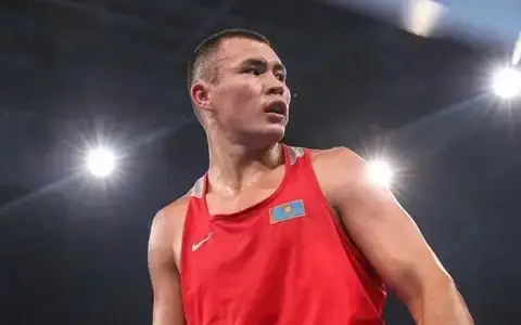 Kazakh boxer