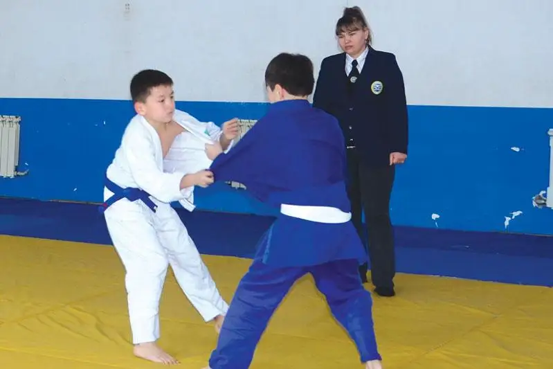 В Шымкенте прошло первенство города по борьбе дзюдо