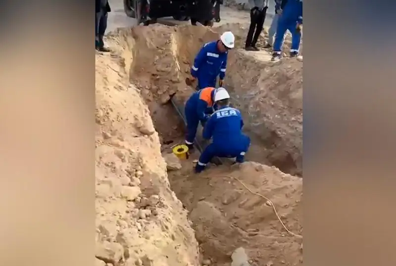 Взрыв в Жанаозене: видео с поврежденным газопроводом прокомментировали в ДЧС