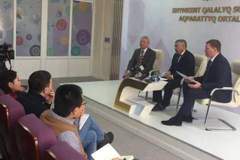 В суде Шымкента состоялась встреча с представителями СМИ