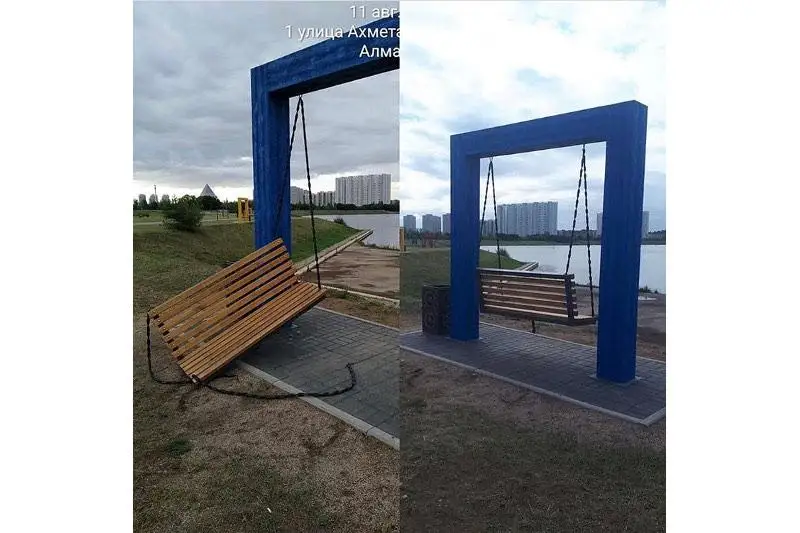 “Стоп, вандал!”: полиция Астаны призывает сохранить городское имущество