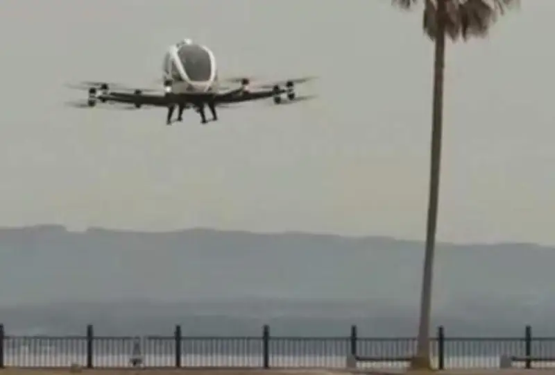 В Японии прошли первые испытания пилотируемого летающего автомобиля на открытом воздухе