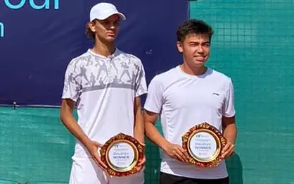 Данир Калдыбеков выиграл турнир ITF Juniors J100 Shymkent Open