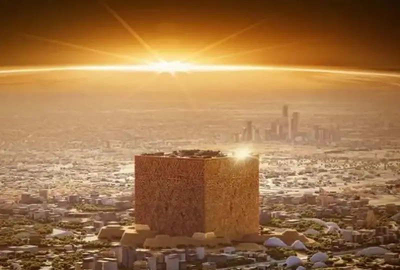 Выше Эмпайр-стейт-билдинг: гигантское здание-куб появится в Саудовской Аравии