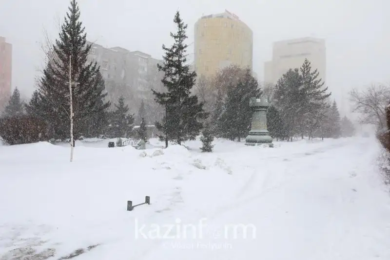 В семи городах Казахстана ожидаются неблагоприятные метеоусловия 9 февраля
