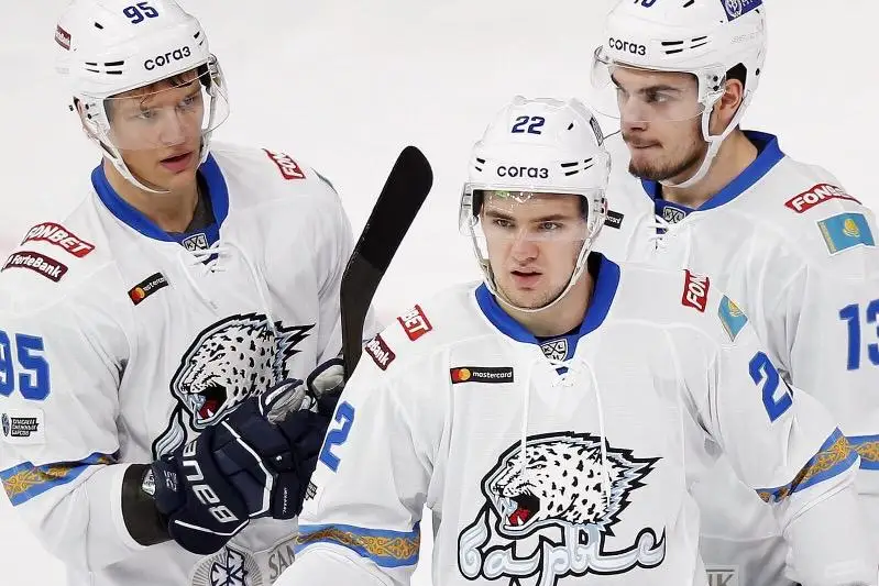 ХК «Барыс» назвал состав на выездной матч КХЛ с «Трактором»