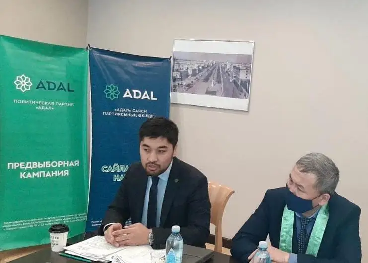 Кандидаты в депутаты Мажилиса от партии «ADAL» встретились с жителями Карагандинской области