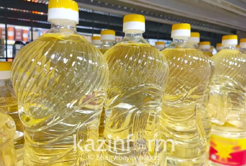 Подсолнечное масло в Казахстане подешевело за год на 5%