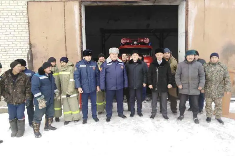 Пожарные посты открывают в отдаленных селах Северо-Казахстанской области
