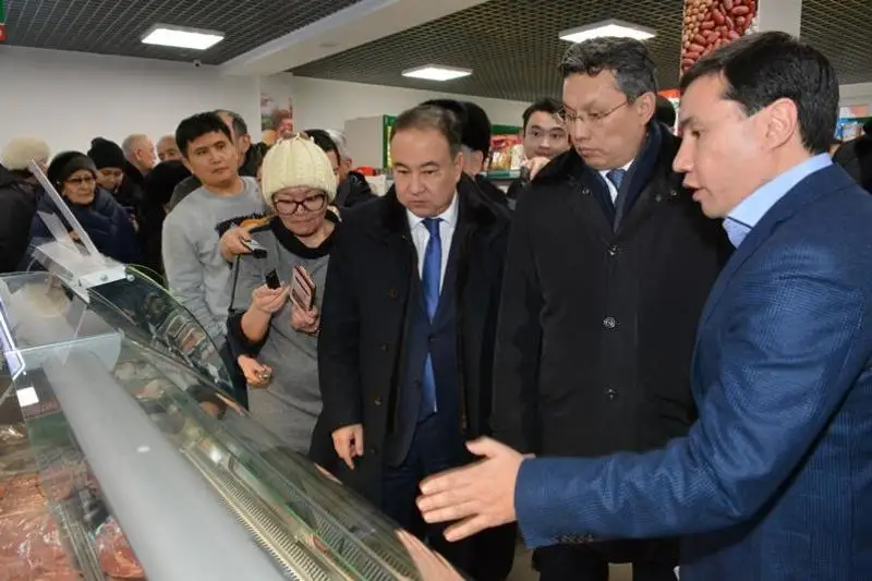 Ақмола әкімі елордалықтарға өңір өнімдерін таныстырды