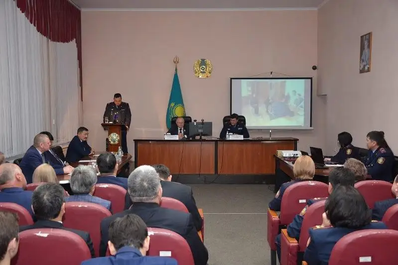 Как работает районный отдел полиции, показали депутатам СКО