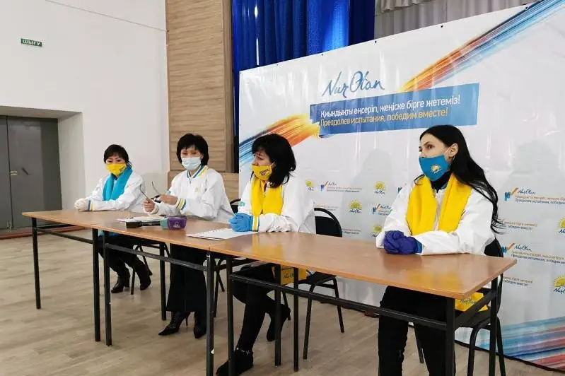 Сельчанам рассказали о семи приоритетных направлениях партии «Nur Otan»