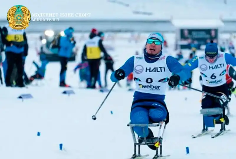 Сборная Казахстана по парабиатлону и паралыжным гонкам завершила Кубок мира в пятерке лучших