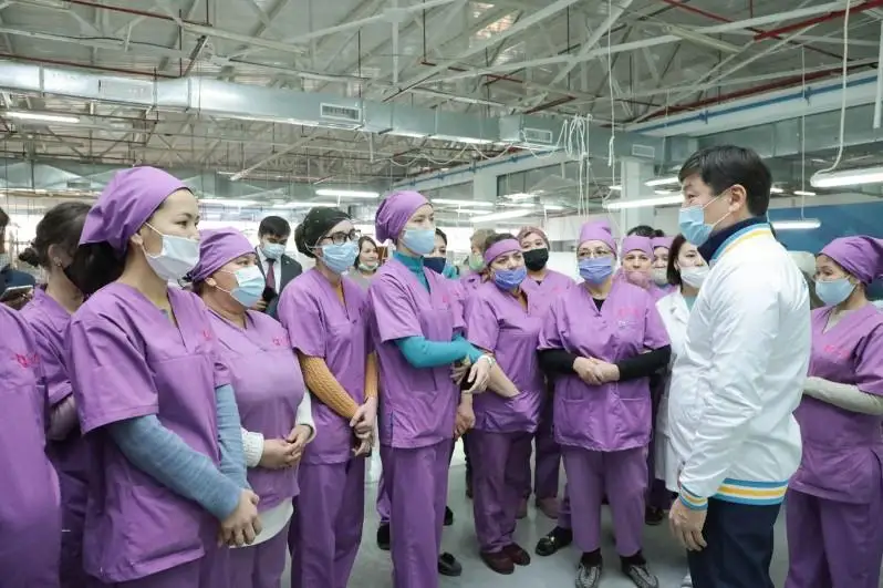 Предвыборный штаб «Nur Otan» прибыл в Шымкент