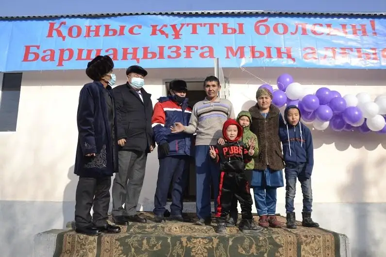 Проект «Асарлатып үй салу»: жамбылцы получают новые дома
