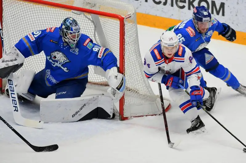 «Барыс» дома проиграл санкт-петербургскому СКА