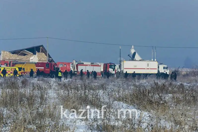 Что происходит на месте крушения самолета Bek Air под Алматы