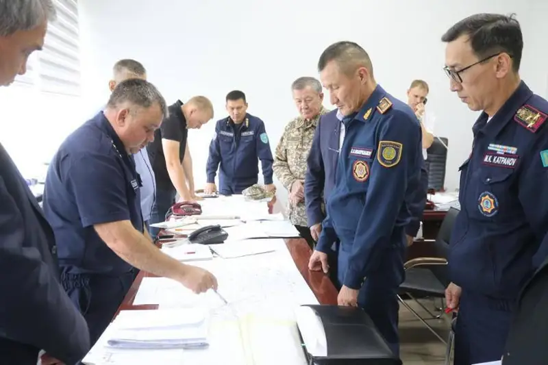 Пожар на шахте «Казахстанская» до сих пор не потушен - МЧС