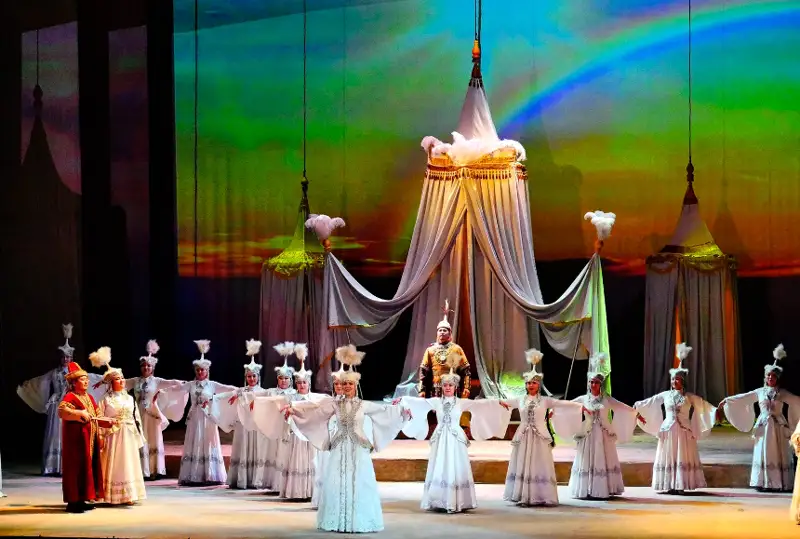 Оперу «Кыз-Жибек» показали в Алматы