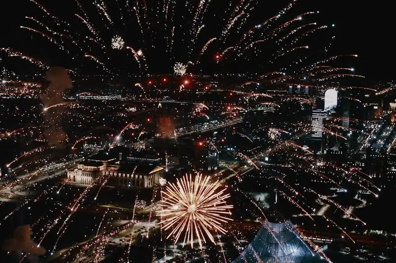 Праздничный фейерверк в столице будет виден с любой точки города