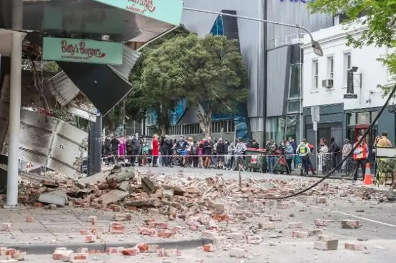 Землетрясение магнитудой 5,9 зафиксировали вблизи Мельбурна