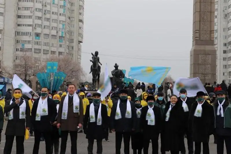 Руководство НДПП «Ауыл» встретилось с интеллигенцией Алматы