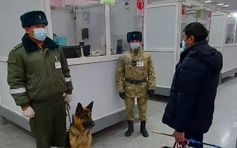 Казахстанскими пограничниками задержан с наркотиками гражданин Узбекистана
