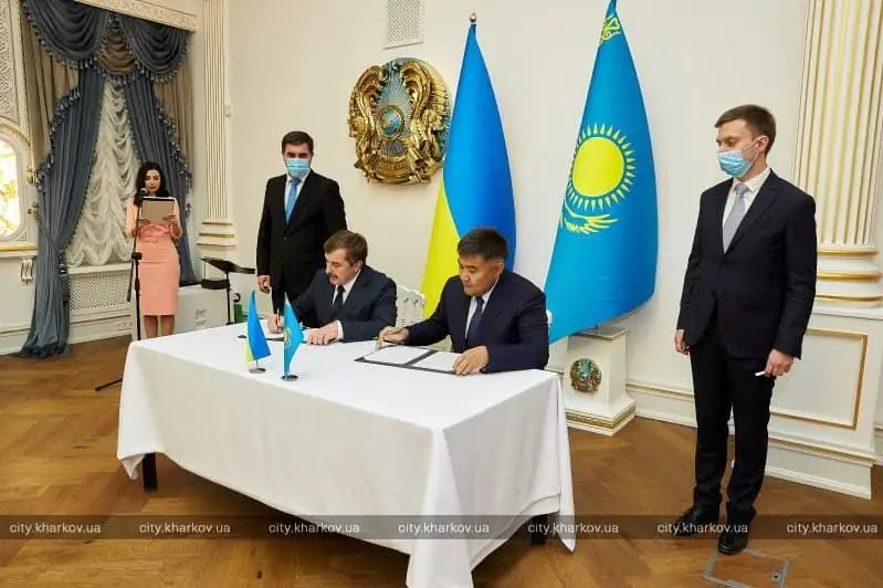 Посол Казахстана в Украине посетил с рабочим визитом город Харьков