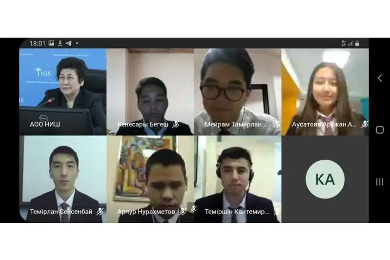 Ученики НИШ встретились с выпускниками программы «Болашак» в Кокшетау