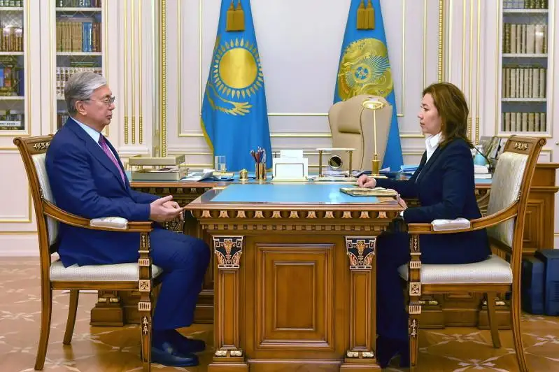 Касым-Жомарт Токаев принял Мадину Абылкасымову