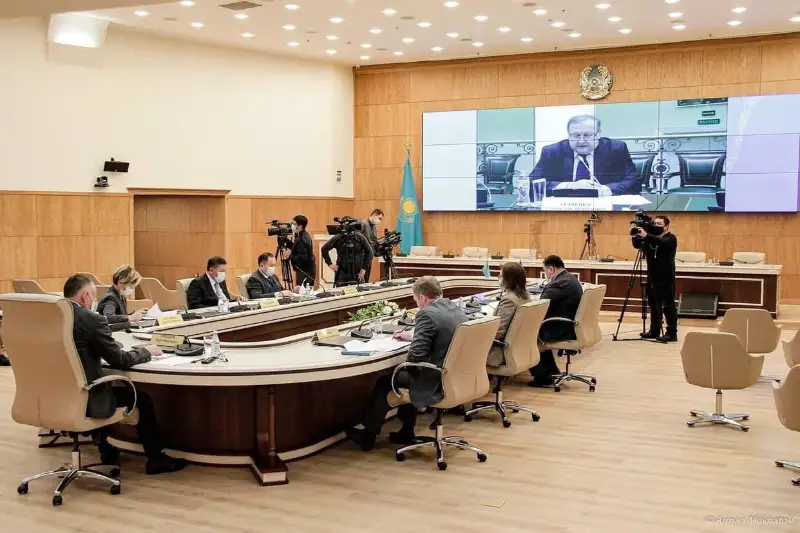 Члены ЦИК РК встретились с группой наблюдателей от МПА СНГ