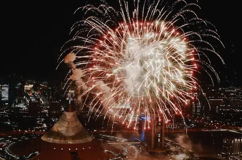 В День независимости в столице пройдет праздничный фейерверк